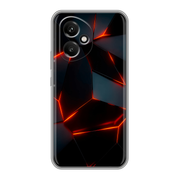 Силиконовый чехол на Honor 400 с принтом Яркие абстракции Силиконовый чехол на Honor 400 с принтом Яркие абстракции