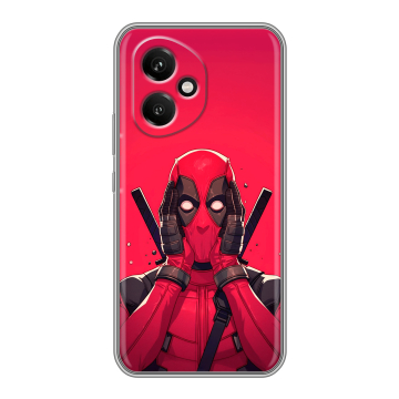 Силиконовый чехол на Honor 400 с принтом Дедпул Deadpool