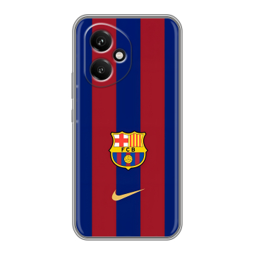 Силиконовый чехол на Honor 400 с принтом Барселона Barcelona