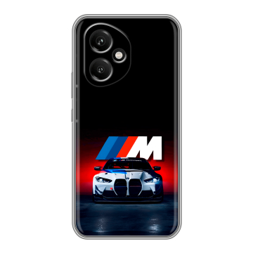 Силиконовый чехол на Honor 400 с принтом БМВ BMW