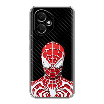 Силиконовый чехол на Honor 400 с принтом человек паук spiderman