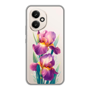 Силиконовый чехол на Honor 400 с принтом Цветы орхидеи