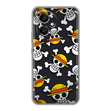 Силиконовый чехол на Honor 400 с принтом One Piece Ван Пис