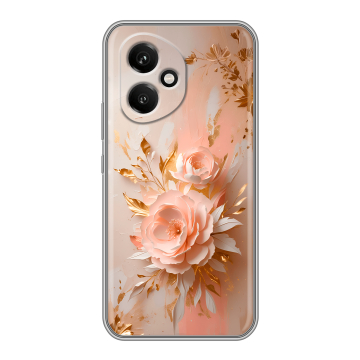 Силиконовый чехол на Honor 400 с принтом женский