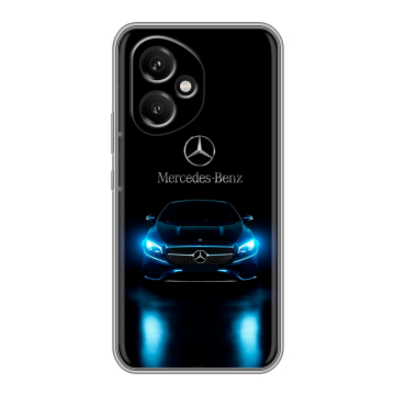 Силиконовый чехол на Honor 400 с принтом Mercedes Мерседес Силиконовый чехол на Honor 400 с принтом Mercedes Мерседес