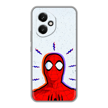 Силиконовый чехол на Honor 400 с принтом Spiderman Человек паук