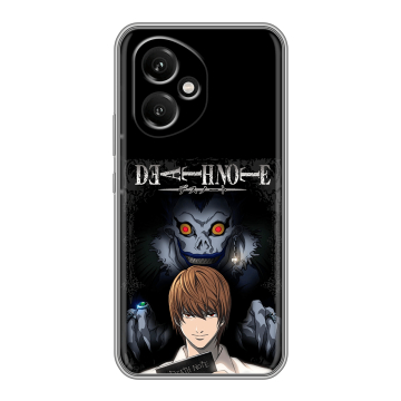Силиконовый чехол на Honor 400 с принтом Death note Тетрадь смерти