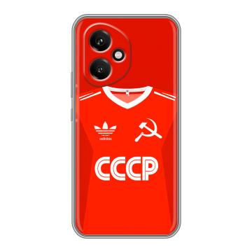 Силиконовый чехол на Honor 400 с принтом Флаг Герб СССР
