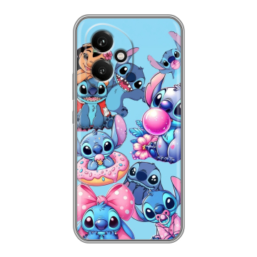 Силиконовый чехол на Honor 400 с принтом Лило и Стич Силиконовый чехол на Honor 400 с принтом Лило и Стич