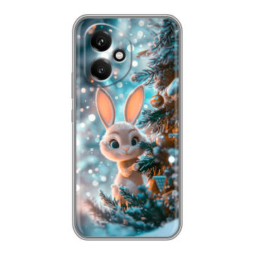 Силиконовый чехол на Honor 400 с принтом Новый год
