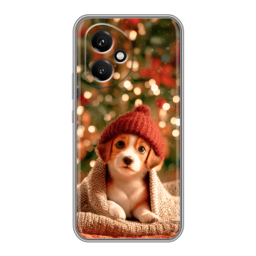 Силиконовый чехол на Honor 400 с принтом Новый год