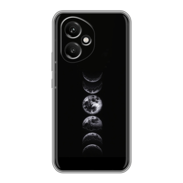 Силиконовый чехол на Honor 400 с принтом женский
