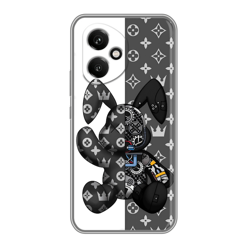 Силиконовый чехол на Honor 400 с принтом Луи робот Силиконовый чехол на Honor 400 с принтом Луи робот