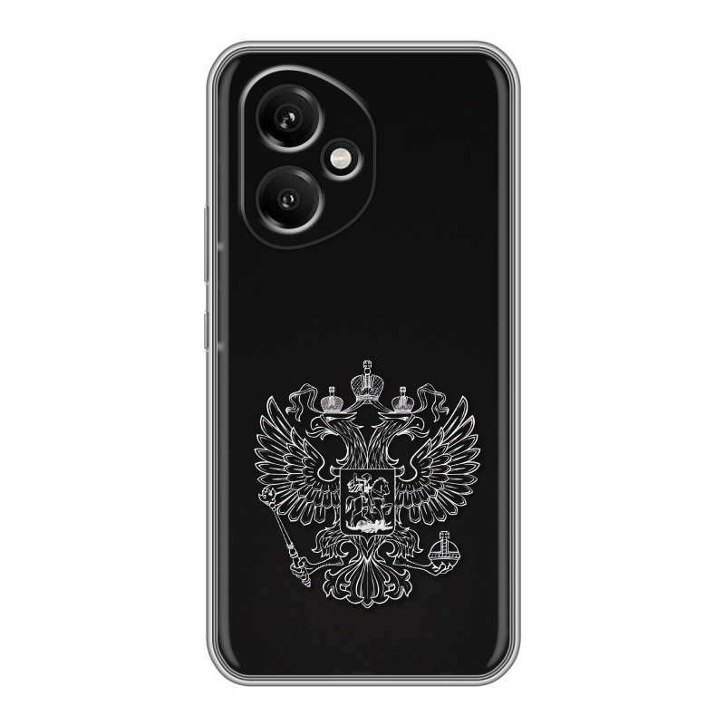 Силиконовый чехол на Honor 400 с принтом Герб России Силиконовый чехол на Honor 400 с принтом Герб России