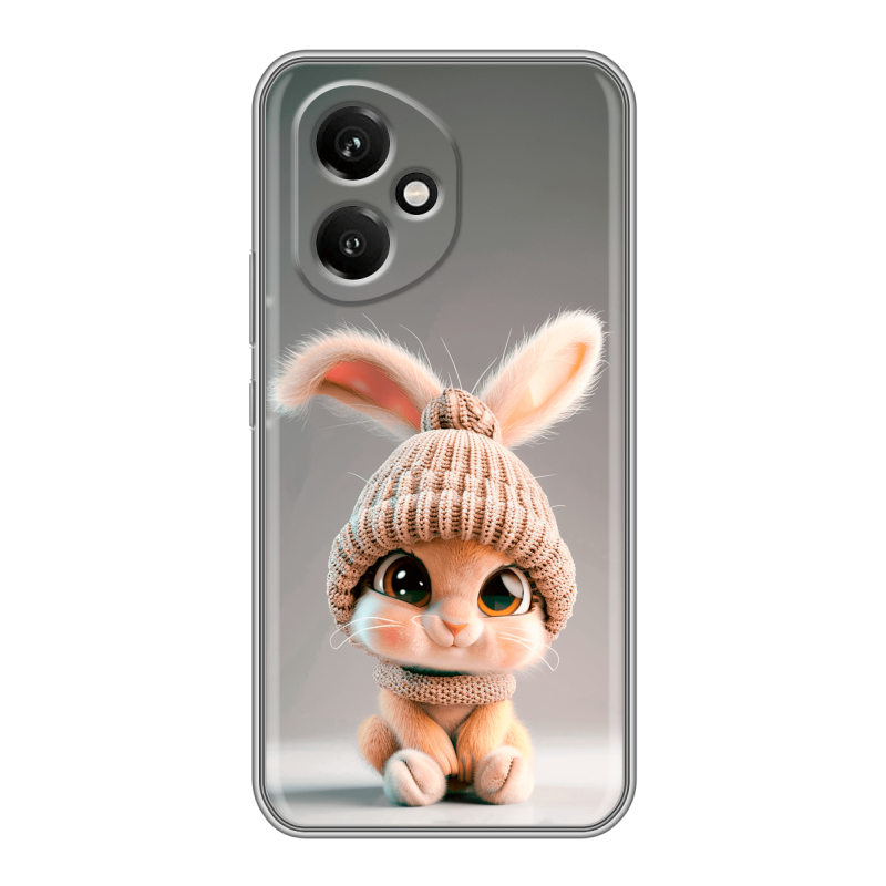 Силиконовый чехол на Honor 400 с принтом Кролик Силиконовый чехол на Honor 400 с принтом Кролик