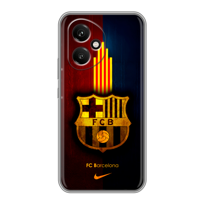 Силиконовый чехол на Honor 400 с принтом Барселона Barcelona Силиконовый чехол на Honor 400 с принтом Барселона Barcelona