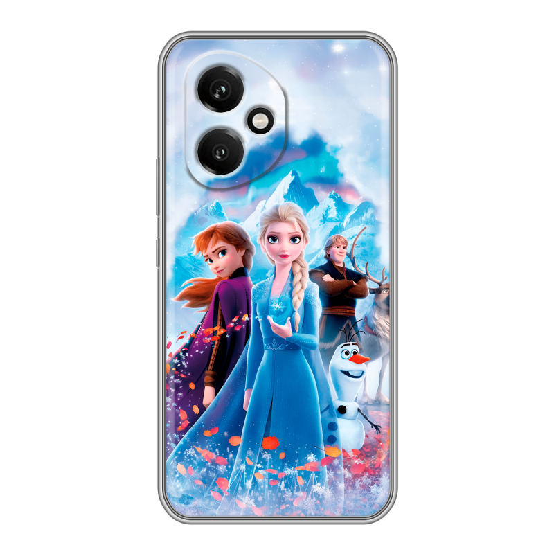 Силиконовый чехол на Honor 400 с принтом Холодное сердце Frozen Силиконовый чехол на Honor 400 с принтом Холодное сердце Frozen