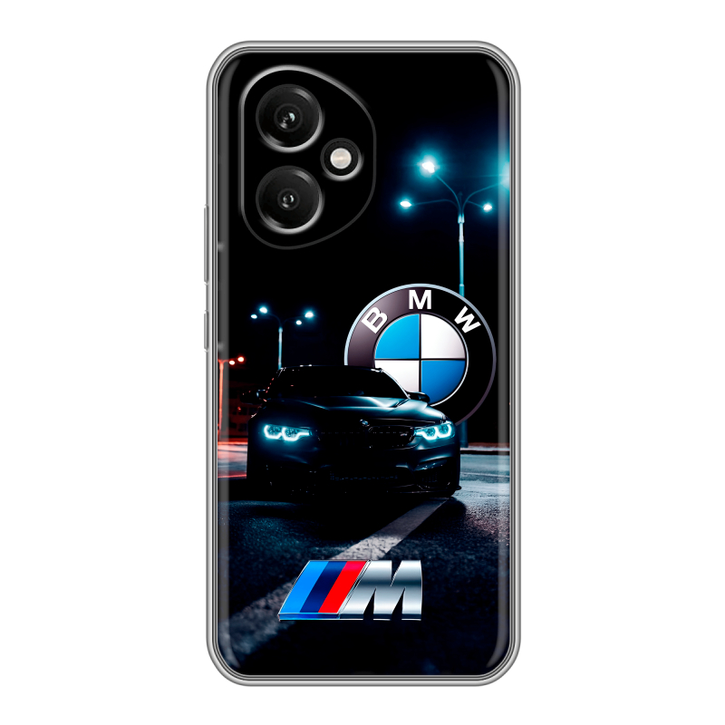 Силиконовый чехол на Honor 400 с принтом БМВ BMW Силиконовый чехол на Honor 400 с принтом БМВ BMW
