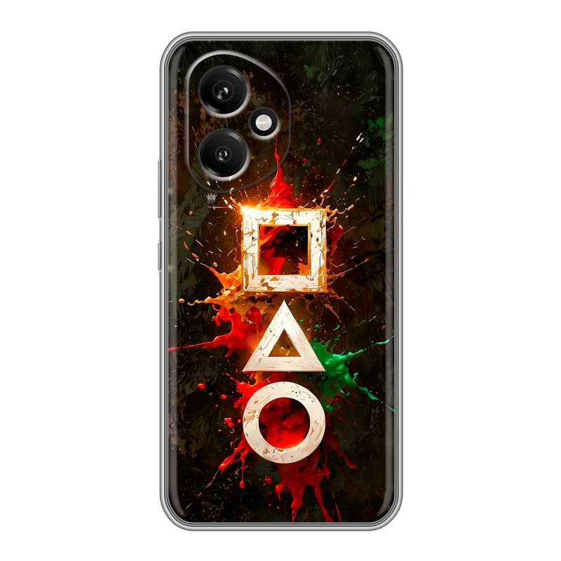 Силиконовый чехол на Honor 400 с принтом Squid Game Игра кальмара Силиконовый чехол на Honor 400 с принтом Squid Game Игра кальмара