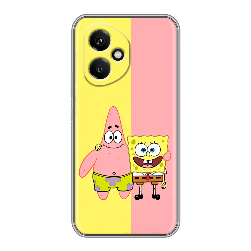 Силиконовый чехол на Honor 400 с принтом Спанч боб Спанчбоб Силиконовый чехол на Honor 400 с принтом Спанч боб Спанчбоб