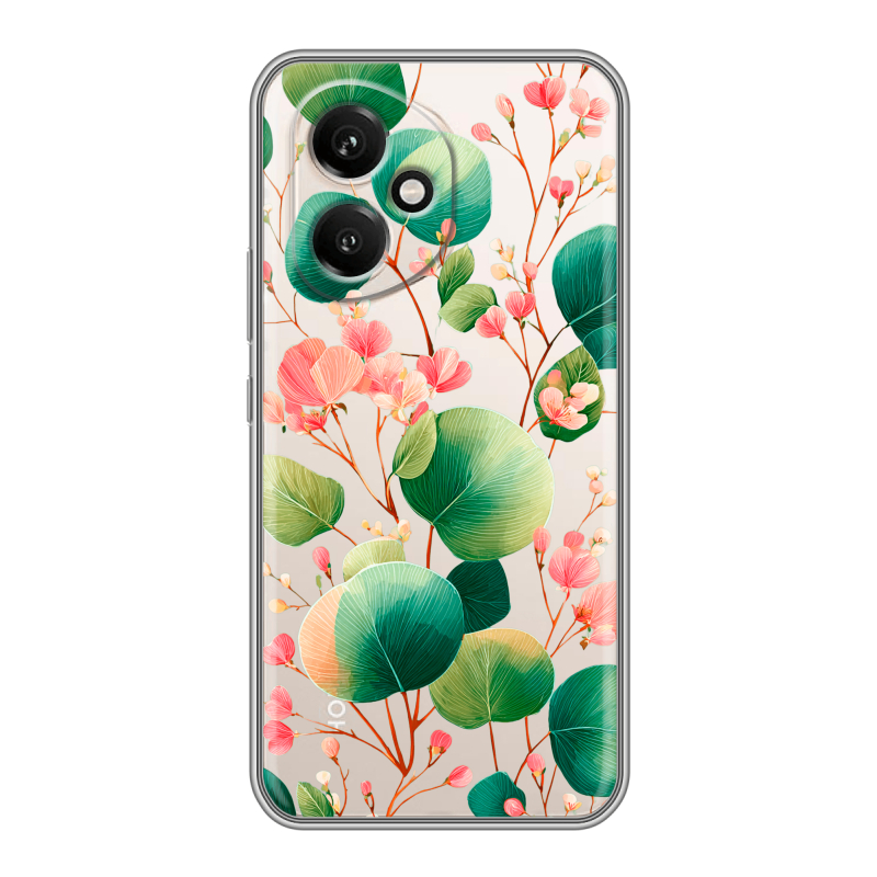 Силиконовый чехол на Honor 400 с принтом женский Силиконовый чехол на Honor 400 с принтом женский