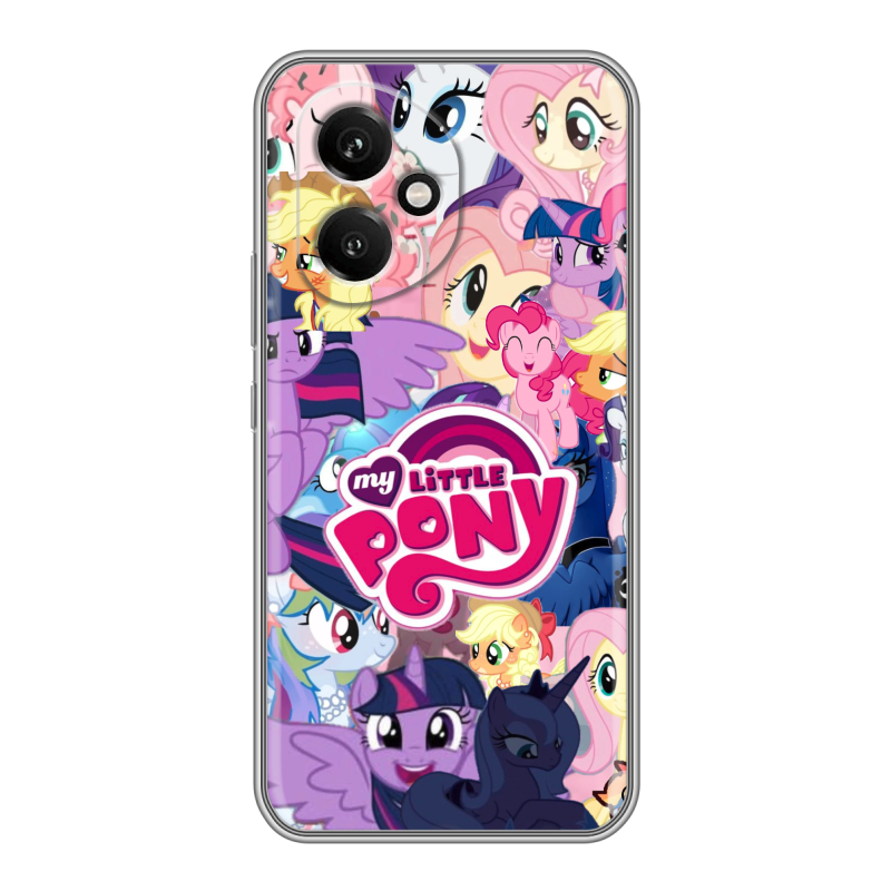 Силиконовый чехол на Honor 400 с принтом My little pony Дружба чудо Силиконовый чехол на Honor 400 с принтом My little pony Дружба чудо