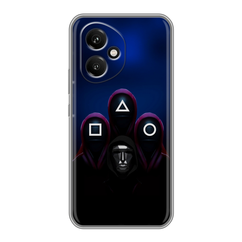 Силиконовый чехол на Honor 400 с принтом Игра Кальмара Силиконовый чехол на Honor 400 с принтом Игра Кальмара