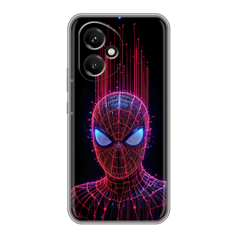 Силиконовый чехол на Honor 400 с принтом Spiderman Человек паук Силиконовый чехол на Honor 400 с принтом Spiderman Человек паук