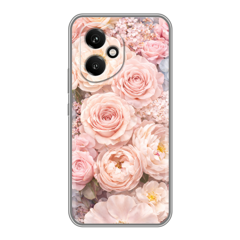 Силиконовый чехол на Honor 400 с принтом женский Силиконовый чехол на Honor 400 с принтом женский