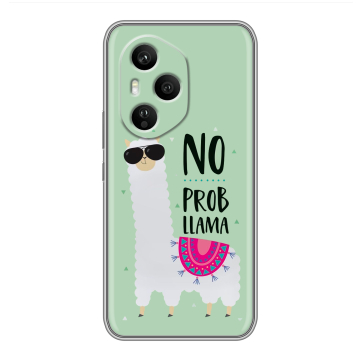Силиконовый чехол на Honor 400 Pro с принтом Лама Силиконовый чехол на Honor 400 Pro с принтом Лама