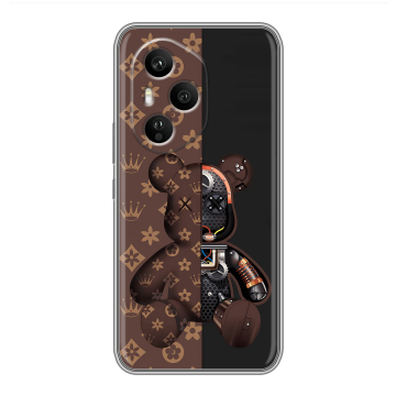 Силиконовый чехол на Honor 400 Pro с принтом Луи робот Силиконовый чехол на Honor 400 Pro с принтом Луи робот