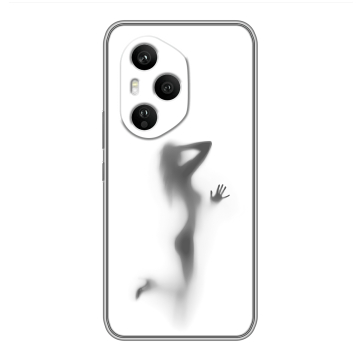 Силиконовый чехол на Honor 400 Pro с принтом Силуэт