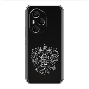 Силиконовый чехол на Honor 400 Pro с принтом Герб России