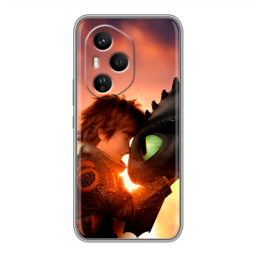 Силиконовый чехол на Honor 400 Pro с принтом Как приручить дракона Силиконовый чехол на Honor 400 Pro с принтом Как приручить дракона