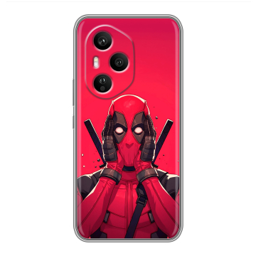 Силиконовый чехол на Honor 400 Pro с принтом Дедпул Deadpool Силиконовый чехол на Honor 400 Pro с принтом Дедпул Deadpool