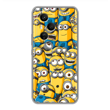 Силиконовый чехол на Honor 400 Pro с принтом Миньоны Силиконовый чехол на Honor 400 Pro с принтом Миньоны