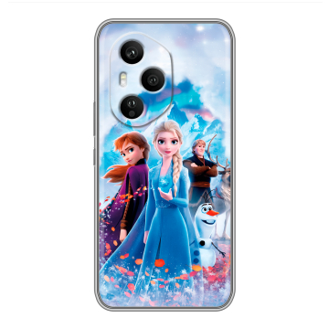 Силиконовый чехол на Honor 400 Pro с принтом Холодное сердце Frozen Силиконовый чехол на Honor 400 Pro с принтом Холодное сердце Frozen