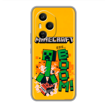 Силиконовый чехол на Honor 400 Pro с принтом Майнкрафт Minecraft Силиконовый чехол на Honor 400 Pro с принтом Майнкрафт Minecraft