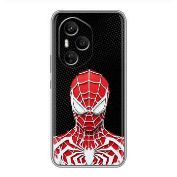 Силиконовый чехол на Honor 400 Pro с принтом человек паук spiderman Силиконовый чехол на Honor 400 Pro с принтом человек паук spiderman