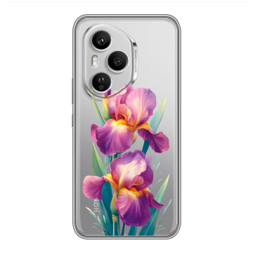 Силиконовый чехол на Honor 400 Pro с принтом Цветы орхидеи
