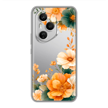Силиконовый чехол на Honor 400 Pro с принтом Цветы принт