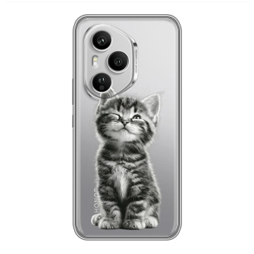 Силиконовый чехол на Honor 400 Pro с принтом Котенок