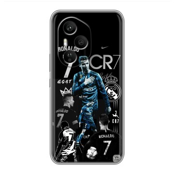 Силиконовый чехол на Honor 400 Pro с принтом Реал Роналдо