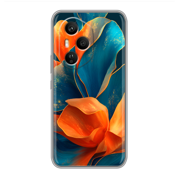 Силиконовый чехол на Honor 400 Pro с принтом Цветы