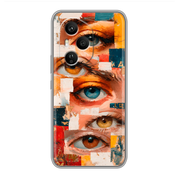 Силиконовый чехол на Honor 400 Pro с принтом Модный принт