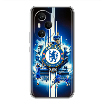 Силиконовый чехол на Honor 400 Pro с принтом Chelsea Челси
