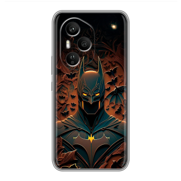 Силиконовый чехол на Honor 400 Pro с принтом Batman Бэтмен