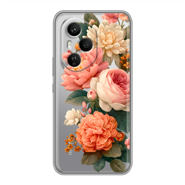 Силиконовый чехол на Honor 400 Pro с принтом цветы