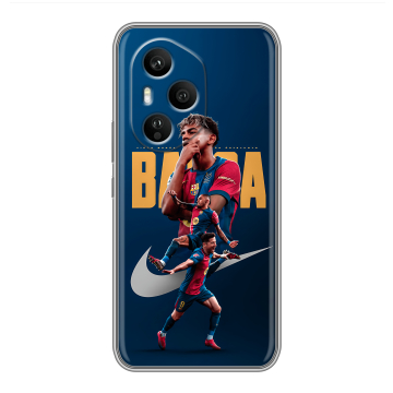 Силиконовый чехол на Honor 400 Pro с принтом Барселона Barca Yamal Силиконовый чехол на Honor 400 Pro с принтом Барселона Barca Yamal