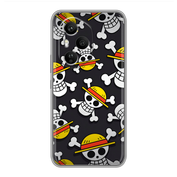 Силиконовый чехол на Honor 400 Pro с принтом One Piece Ван Пис